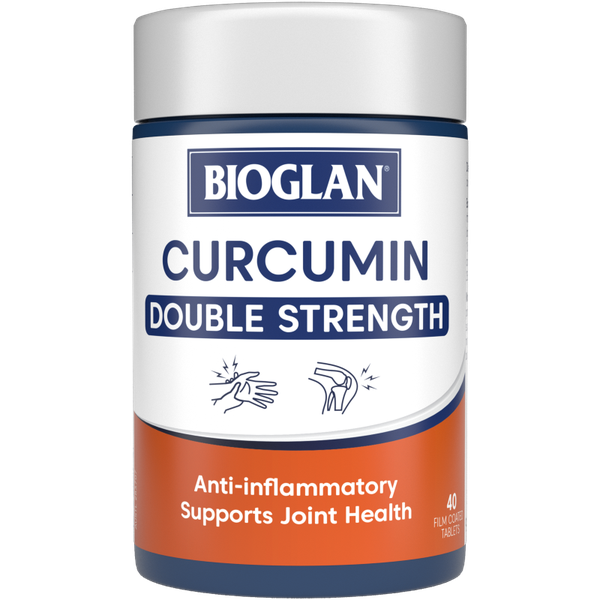 Viên uống hỗ trợ sức khoẻ khớp Bioglan Curcumin Double Strength 1200mg