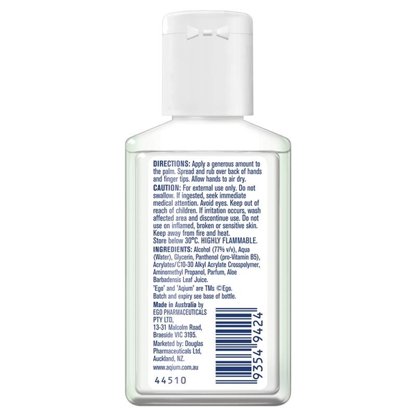 Gel rửa tay khô diệt khuẩn Aqium Antibacterial (Aloe)