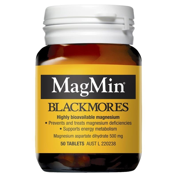 Viên uống bổ sung Magie cho cơ thể Blackmores Magmin 500mg