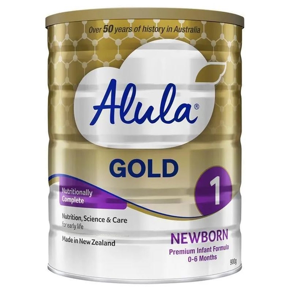 Sữa Alula Gold số 1 Newborn Infant của Úc 900g (0-6 tháng)