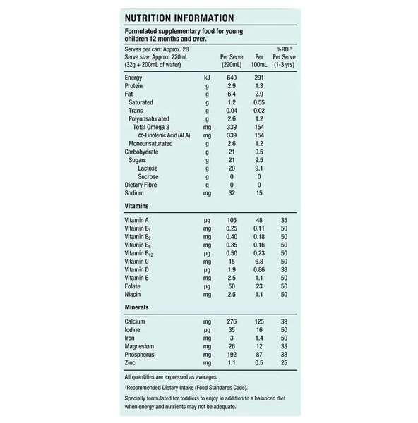 Sữa Alula Original số 3 Toddler 900g (1-3 tuổi)