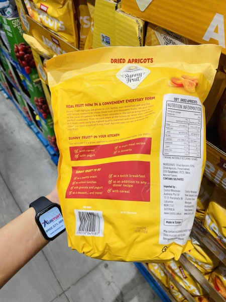 Mơ khô Sunny Fruits Dried Apricots Soft & Succulent 1.13kg