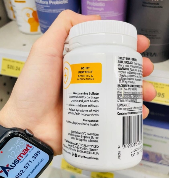 Viên uống bổ khớp Arravite Joint Protect 90 viên