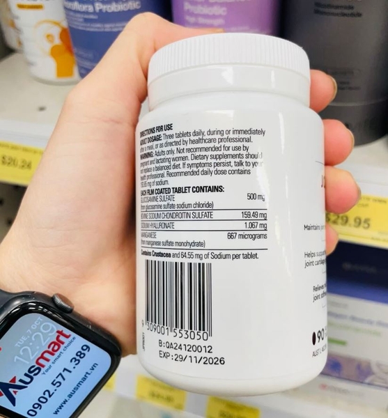 Viên uống bổ khớp Arravite Joint Protect 90 viên