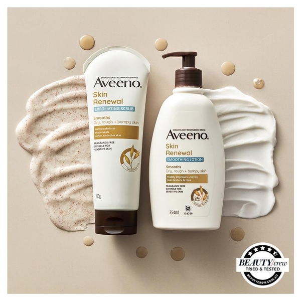 Sữa dưỡng thể Aveeno Skin Renewal Smoothing Fragrance Free Body Lotion