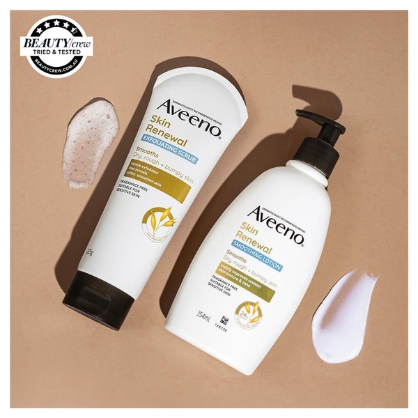 Sữa dưỡng thể Aveeno Skin Renewal Smoothing Fragrance Free Body Lotion