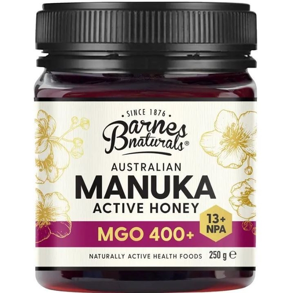 Mật ong Manuka Úc Barnes Naturals MGO 400+ Australian Honey