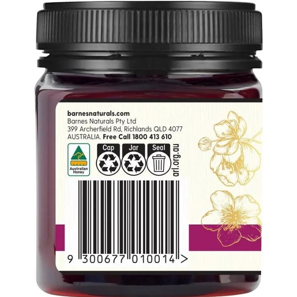 Mật ong Manuka Úc Barnes Naturals MGO 400+ Australian Honey