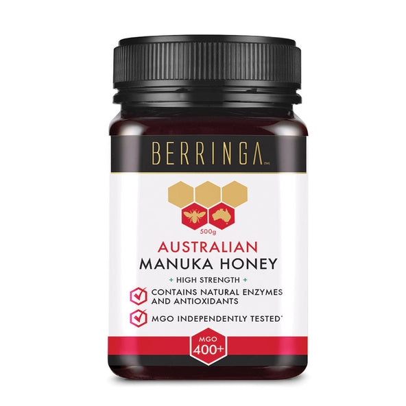 Mật ong Manuka Úc Berringa Australian Manuka Honey High Strength (MGO 400+)