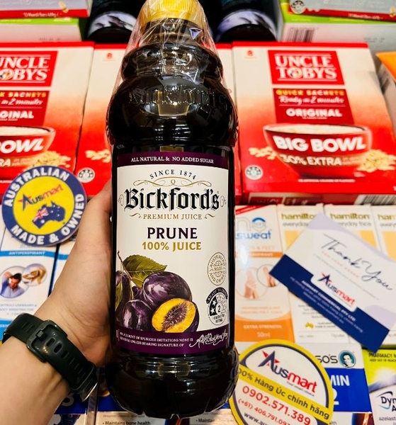 Nước ép mận Bickford's Prune Juice của Úc