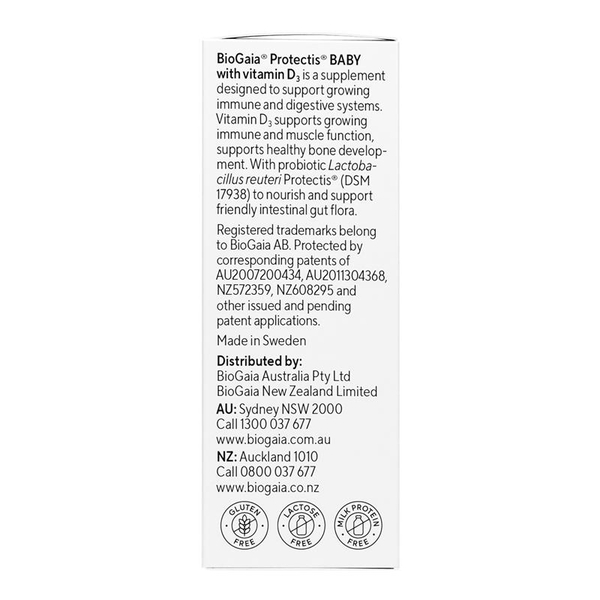 BioGaia Protectis Baby Probiotic Drops With Vitamin D cho bé