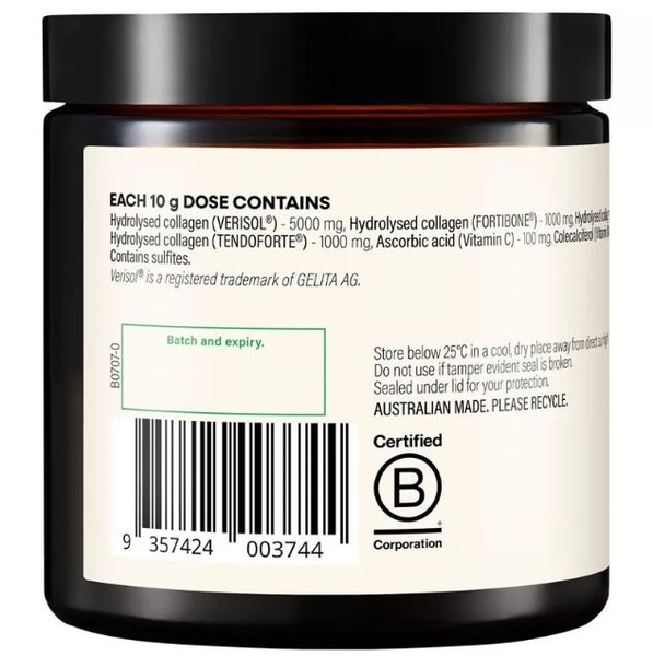 Bột Collagen đa năng Wanderlust BioHack Collagen Peptides x4 150g