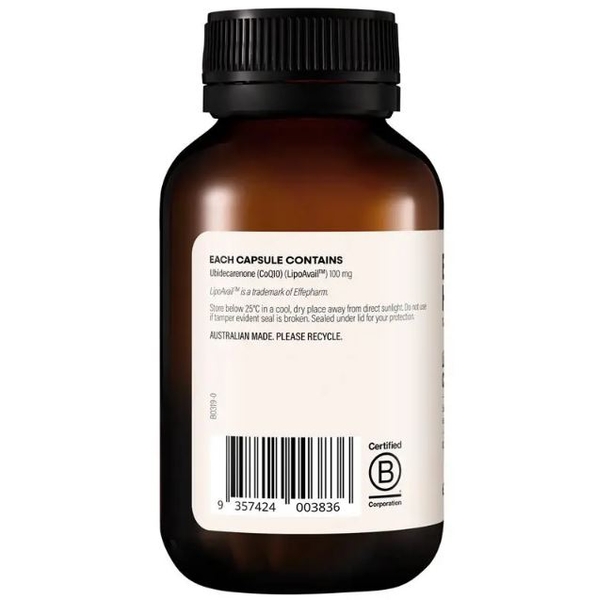Viên uống hỗ trợ tim mạch & năng lượng BioHack Wanderlust Liposomal CoQ10 60 viên