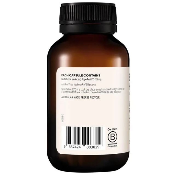 Viên uống chống oxy hoá Wanderlust BioHack Liposomal Glutathione 60 viên