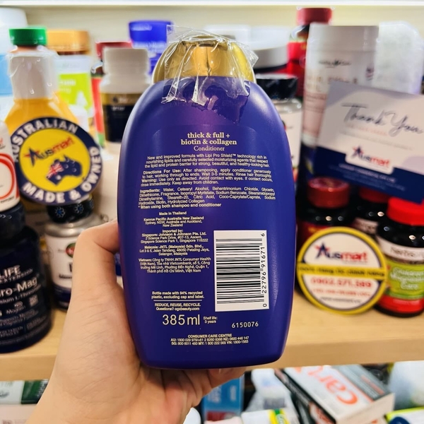 Dầu xả Biotin & Collagen Ogx Conditioner