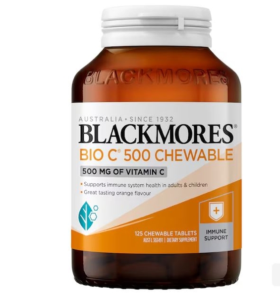 Kẹo bổ sung vitamin C Blackmores Bio C Chewable 500mg