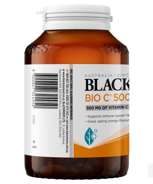 Kẹo bổ sung vitamin C Blackmores Bio C Chewable 500mg
