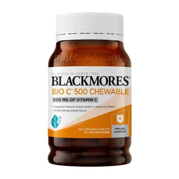 Kẹo bổ sung vitamin C Blackmores Bio C Chewable 500mg