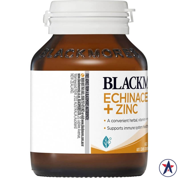 Viên uống hỗ trợ miễn dịch Blackmores Echinacea Ace + Zinc