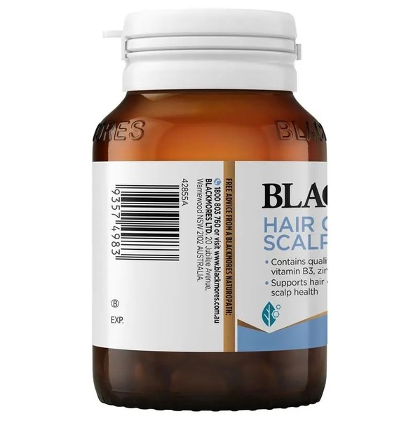 Viên uống kích thích mọc tóc Blackmores Hair Growth+Scalp Ultra