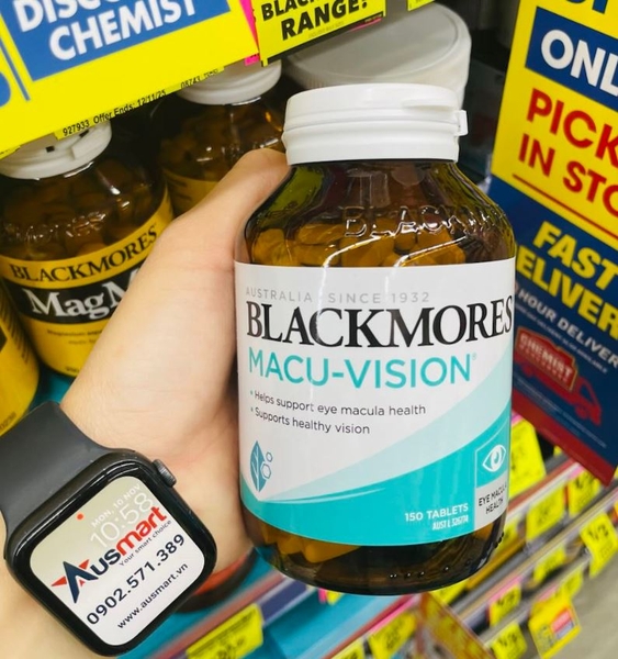 Viên uống bổ mắt Blackmores Macu Vision của Úc