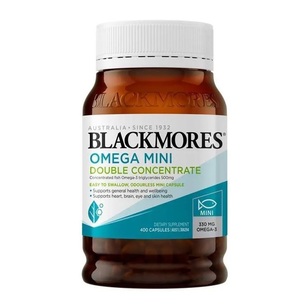 Dầu cá Blackmores Omega Mini Double Concentrate