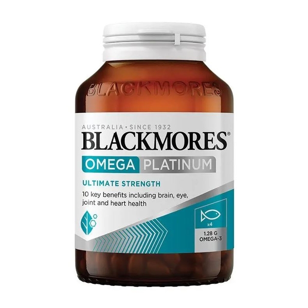 Viên uống bổ sung omega 3 hàm lượng cao Blackmores Omega Platinum