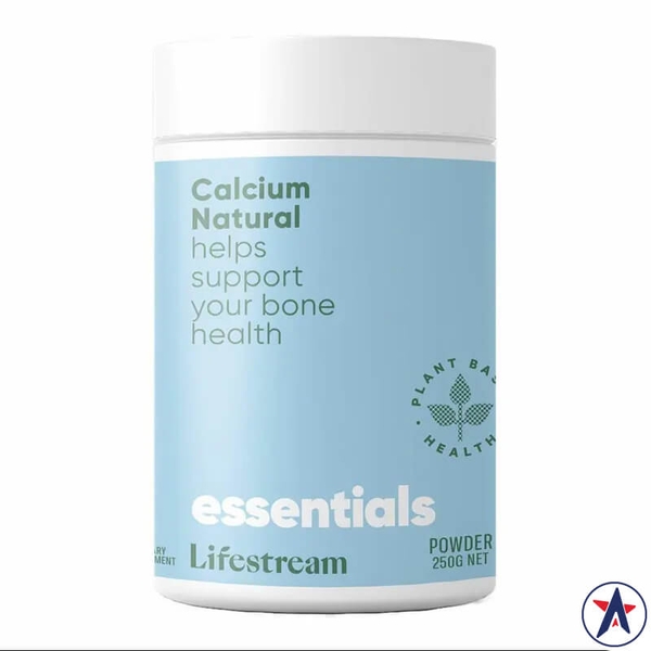 Bột bổ sung canxi Lifestream Calcium Natural 250g | Australia Mart - Ausmart.vn