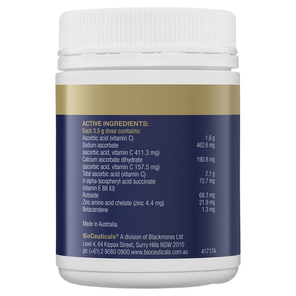 Bột uống tăng cường đề kháng Bioceuticals Ultra Potent C