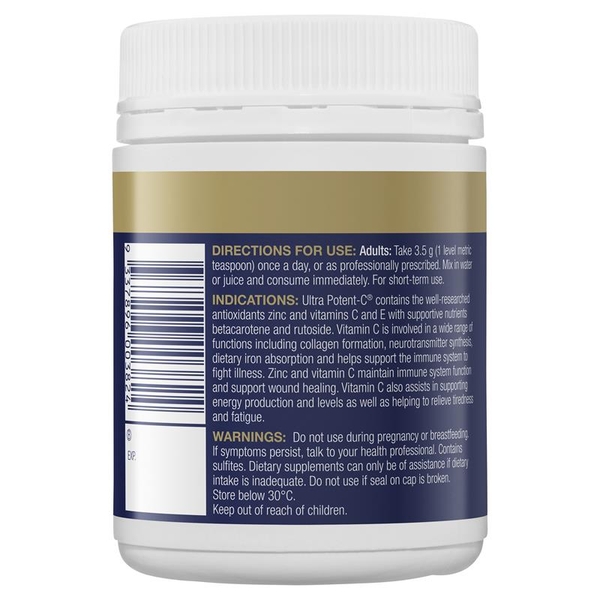 Bột uống tăng cường đề kháng Bioceuticals Ultra Potent C