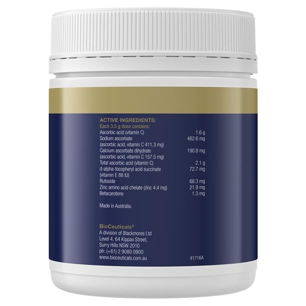 Bột uống tăng cường đề kháng Bioceuticals Ultra Potent C