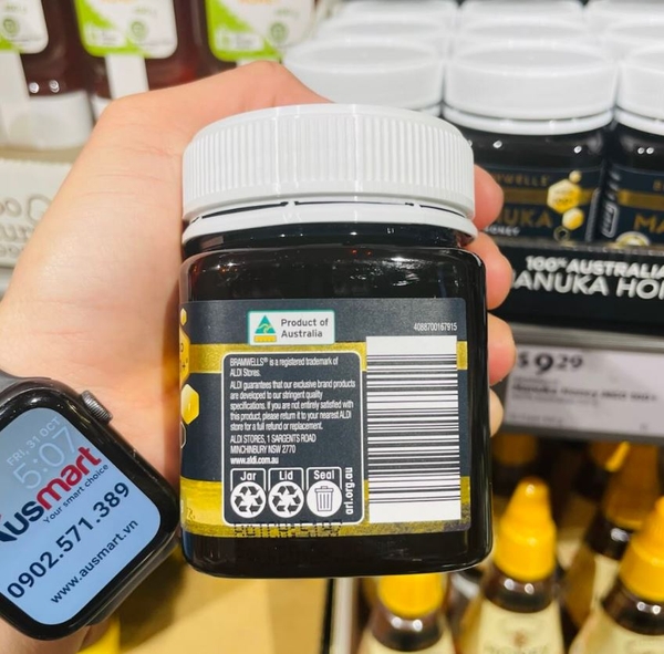 Mật ong Bramwells Manuka MGO 100+ 250g