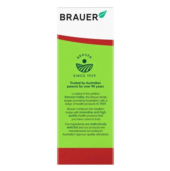 Siro Brauer Baby Kids Liquid Vitamin D 400IU của Úc 10ml