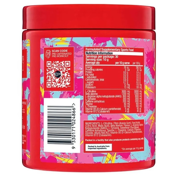 Bột uống tăng năng lượng trước tập BSc PRE Caffeinated Pre-Workout