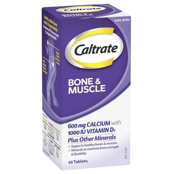 Caltrate Bone and Muscle Health Plus Minerals của Úc
