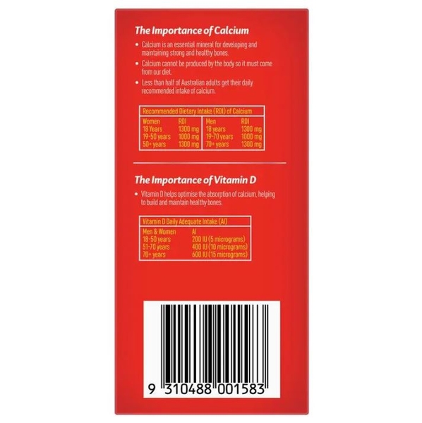 Caltrate Bone Health hỗ trợ sức khoẻ Xương của Úc