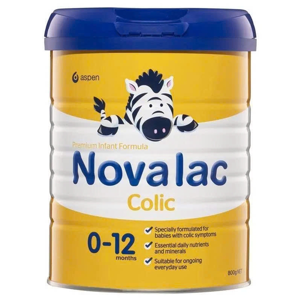 Sữa Novalac AC Anti Colic Infant 800g cho trẻ từ 0-12 tháng