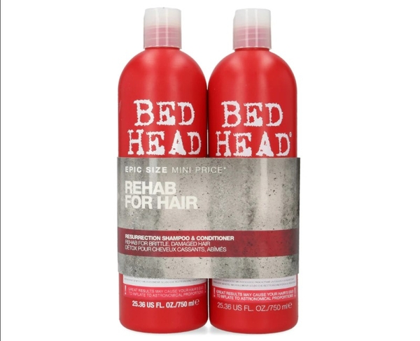 Cặp dầu gội xả TIGI Bed Head Duo Shampoo & Conditioner Resurrection 2x750ml [Pre-order]