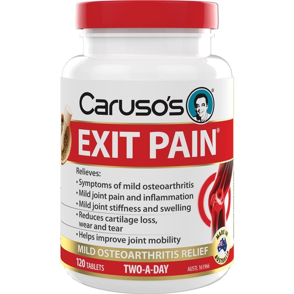 Viên uống giảm đau Caruso's Exit Pain 120 viên