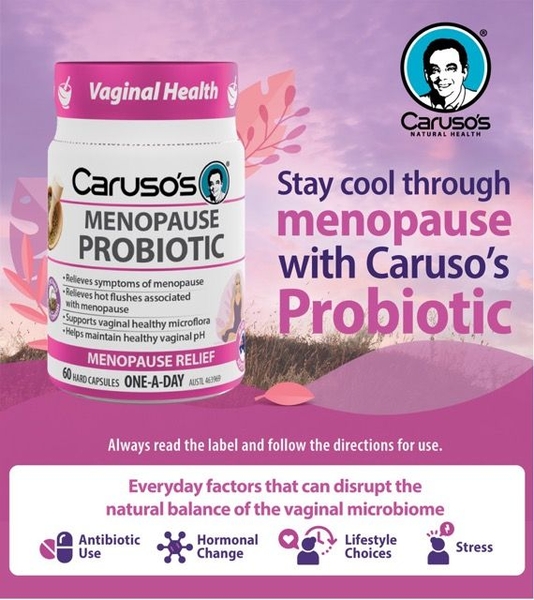 Viên lợi khuẩn chăm sóc vùng kín Caruso’s Probiotic Vaginal Care