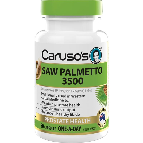 Viên uống hỗ trợ sức khỏe tuyến tiền liệt Caruso's One A Day Saw Palmetto