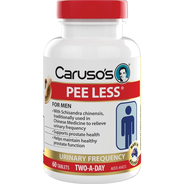 Viên uống hỗ trợ sức khỏe tuyến tiền liệt Caruso's Pee Less 60 viên