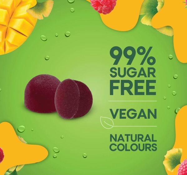 Kẹo dẻo Caruso's Ginkgo Gummies 60 viên