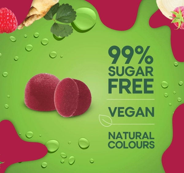 Kẹo dẻo Caruso's Ginseng Gummies 60 viên