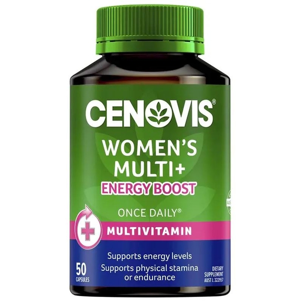 Vitamin tổng hợp cho nữ Cenovis Once Daily Womens Multi + Energy Boost