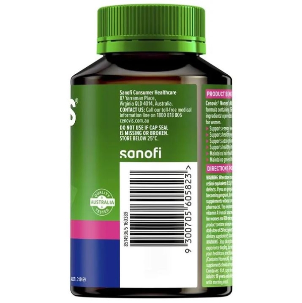 Vitamin tổng hợp cho nữ Cenovis Women's Multi Once Daily
