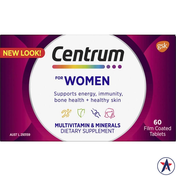Centrum Multivitamin For Women cho nữ dưới 50 tuổi