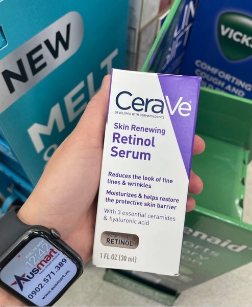 Serum chống lão hoá da CeraVe Skin Renewing Retinol Serum 30ml