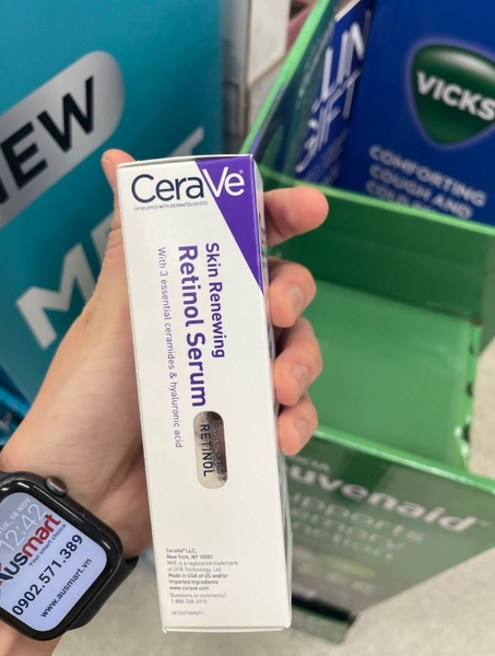 Serum chống lão hoá da CeraVe Skin Renewing Retinol Serum 30ml