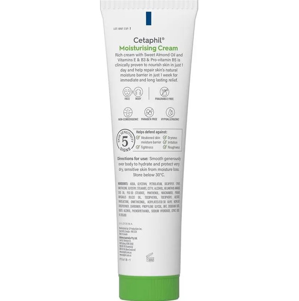 Kem dưỡng ẩm Cetaphil Moisturising Cream